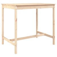 5-delige Tuinbarset massief grenenhout 8