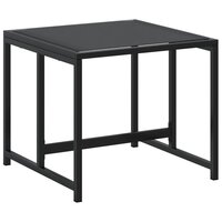 Tuinkrukken 4 st staal en textileen zwart 7