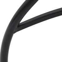 Bistrotafel moza&iuml;ek &Oslash;50x70 cm keramiek terracottakleurig en wit 8