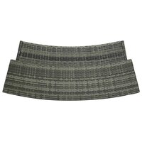 Tuinbartafel 120x55x110 cm poly rattan grijs 5