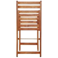 Bistrostoelen 2 st massief acaciahout 5