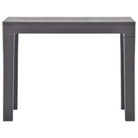 Tuinbanken 2 st kunststof mokka 3