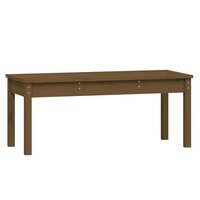 Tuinbank 109x44x45 cm massief grenenhout honingbruin 2