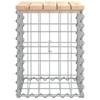 Tuinbank schanskorfontwerp 33x31x42 cm massief grenenhout 4