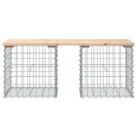 Tuinbank Schanskorfontwerp 103x44x42 cm massief grenenhout 3