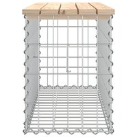 Tuinbank schanskorfontwerp 83x31,5x42 cm massief grenenhout 4