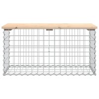 Tuinbank Schanskorfontwerp 83x44x42 cm massief grenenhout 3