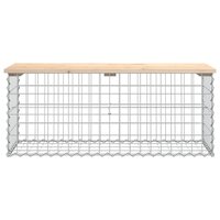 Tuinbank Schanskorfontwerp 103x44x42 cm massief grenenhout 3
