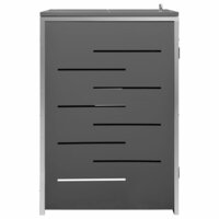 Containerberging enkel 69x77,5x112,5 cm roestvrij staal 6