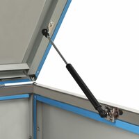 Containerberging enkel 69x77,5x112,5 cm roestvrij staal 9