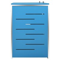 Containerberging dubbel 138x77,5x112,5 cm roestvrij staal 6