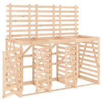 Containerberging drievoudig massief grenenhout 2