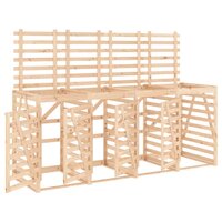 Containerberging viervoudig massief grenenhout 2