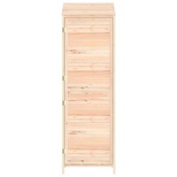 Tuinschuur 55x52x174,5 cm massief vurenhout 4