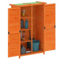Tuinschuur 83x57x140 cm massief grenenhout bruin 3
