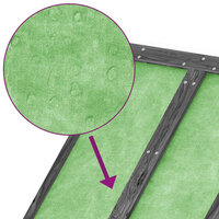 Tuinschuur 89x52,5x175 cm massief grenenhout grijs 7