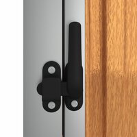 Tuinschuur 88x89x161 cm gegalvaniseerd staal bruin 6