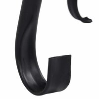 Vuurtafel moza&iuml;ek 68 cm keramiek zwart en wit 4