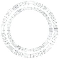 Schanskorf vuurplaats &Oslash; 100 cm gegalvaniseerd ijzer 3