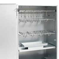 BBQ-rookoven met koude rookgenerator gegalvaniseerd staal 7