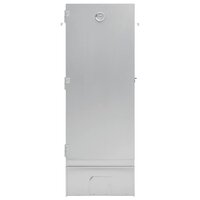 BBQ-rookoven met houtsnippers 44,5x29x110 cm staal 4