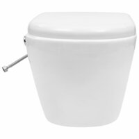 Hangend toilet randloos met bidetfunctie keramiek wit 7