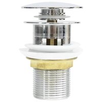 Inbouwwastafel met kraan 61x39x18 cm keramiek wit 7