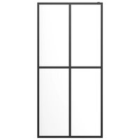 Inloopdouchewand 80x195 cm transparant gehard glas 4