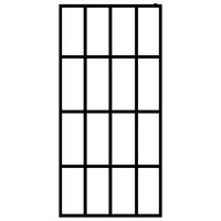 Inloopdouchewand 80x195 cm mat gehard glas 3