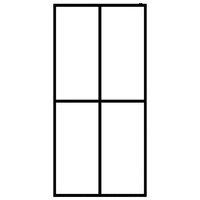 Inloopdouchewand 80x195 cm mat gehard glas 3