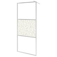 Inloopdouchewand met stenenmotief 80x195 cm ESG-glas 2