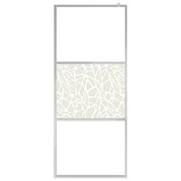 Inloopdouchewand met stenenmotief 100x195 cm ESG-glas 3