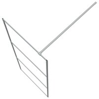 Inloopdouchewand 80x195 cm transparant ESG-glas zilverkleurig 5