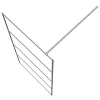 Inloopdouchewand 100x195 cm transparant ESG-glas zilverkleurig 5