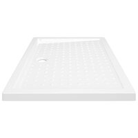 Douchebak met noppen 70x100x4 cm ABS wit 4
