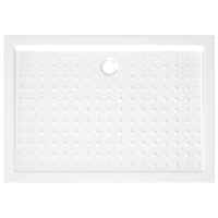 Douchebak met noppen 70x100x4 cm ABS wit 5