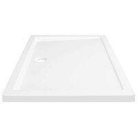 Douchebak rechthoekig 70x100 cm ABS wit 5