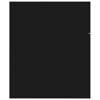 Wastafelkast 60x38,5x46 cm bewerkt hout zwart 6