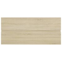 Wastafelkast 100x38,5x45 cm bewerkt hout sonoma eikenkleurig 5