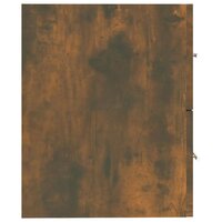 Wastafelkast 60x38,5x48 cm bewerkt hout gerookt eikenkleurig 4