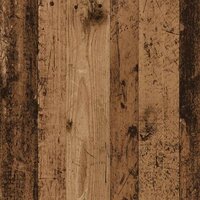 Wastafelkast 41x38,5x46 cm bewerkt hout oud houtkleurig 9