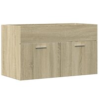 Wastafelkast 90x38,5x46 cm bewerkt hout sonoma eikenkleurig 2