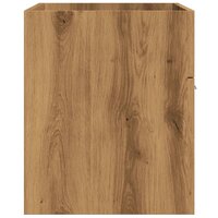 Wastafelkast 90x38,5x46 cm bewerkt hout artisanaal eikenkleur 5
