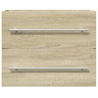 Wastafelkast 60x38,5x48 cm spaanplaat sonoma eikenkleurig 4
