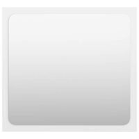 2-delige Badkamermeubelset spaanplaat hoogglans wit 9