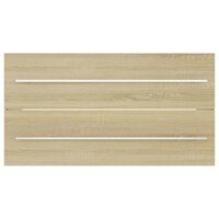 2-delige Badkamermeubelset spaanplaat sonoma eikenkleurig  9