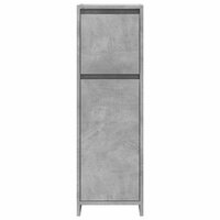 Badkamerkast 30x30x95 cm spaanplaat betongrijs 4