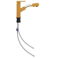 Wastafelkraan met uittrekfunctie 157x172 mm goudkleurig 2