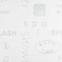 Rolgordijn voor douche 80x240 cm splash 6