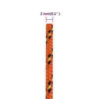 Boottouw 2 mm 25 m polypropyleen oranje 6